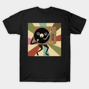 The Singing Record Player T-Shirt